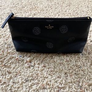 Kate Spade makeup pouch polka dots